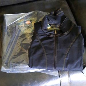 Two Dickies womens lab coats